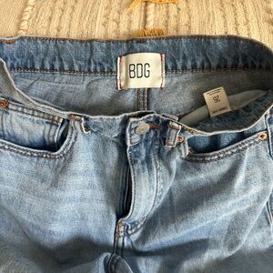 BDG Urban Outfitters Women’s Cowboy Distressed Denim Jeans in Light Blue